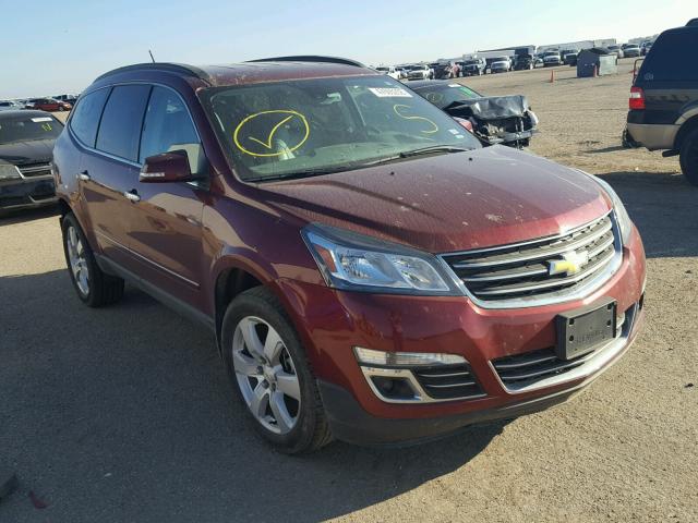 1GNKVJKD2HJ309515 - 2017 CHEVROLET TRAVERSE P MAROON photo 1