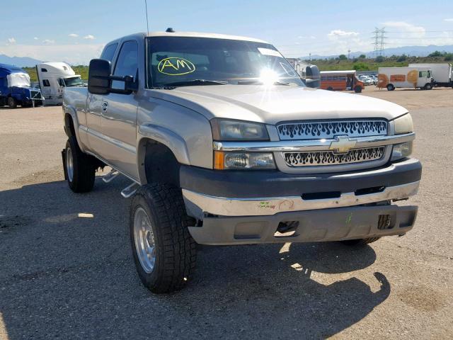 1GCHK29U54E290291 - 2004 CHEVROLET SILVERADO BROWN photo 1