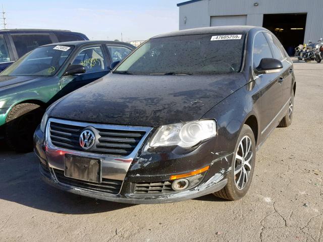 WVWJK73C69P016219 - 2009 VOLKSWAGEN PASSAT TUR BLACK photo 2