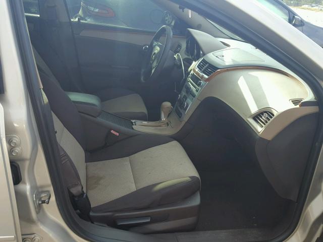 1G1ZC5E19BF254540 - 2011 CHEVROLET MALIBU 1LT BEIGE photo 5