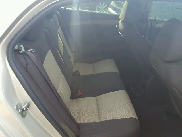 1G1ZC5E19BF254540 - 2011 CHEVROLET MALIBU 1LT BEIGE photo 6