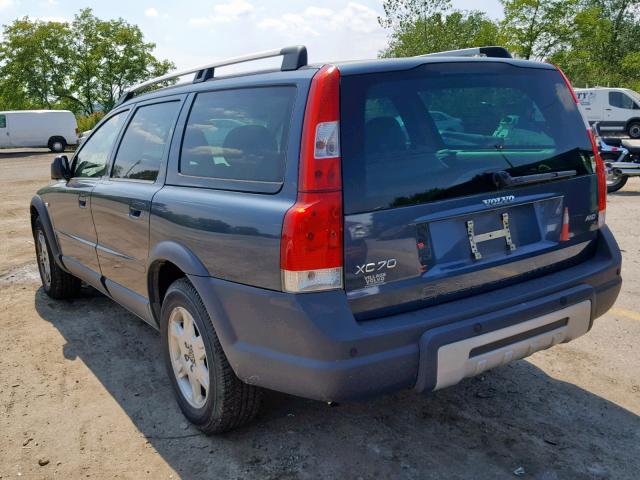 YV4SZ592461238420 - 2006 VOLVO XC70 BLUE photo 3