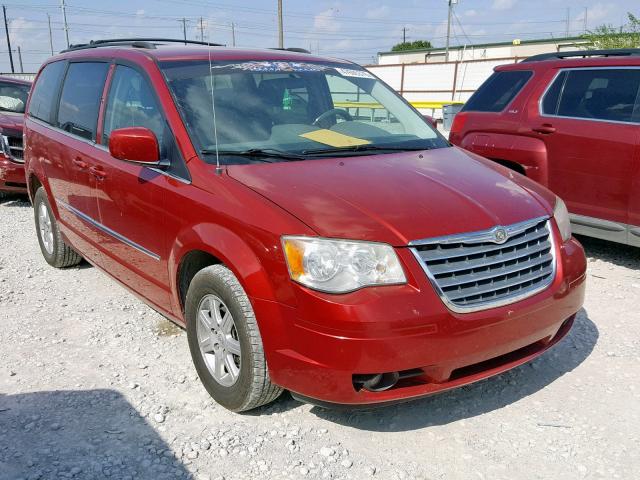 2A4RR5D14AR214052 - 2010 CHRYSLER TOWN & COU RED photo 1