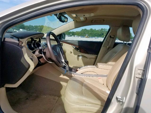 1G4GD5E34CF107357 - 2012 BUICK LACROSSE P GOLD photo 5