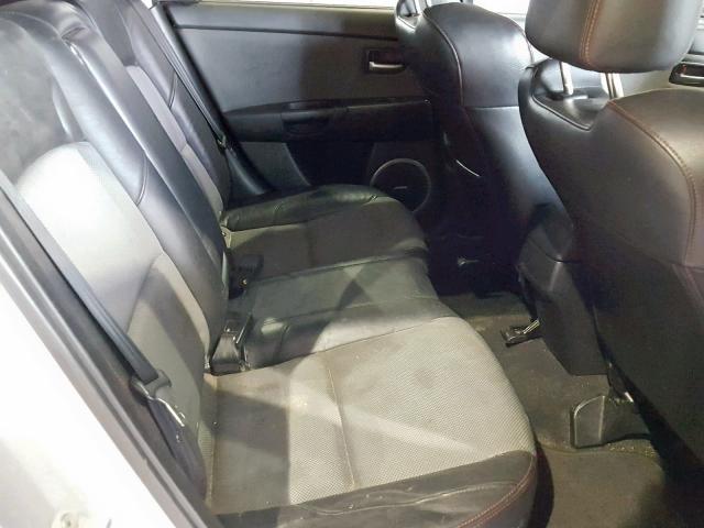 JM1BK34L071654056 - 2007 MAZDA SPEED 3 SILVER photo 6