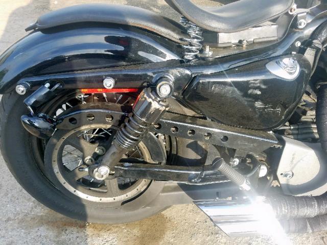 1HD1CZ3178K426870 - 2008 HARLEY-DAVIDSON XL1200 N BLACK photo 9