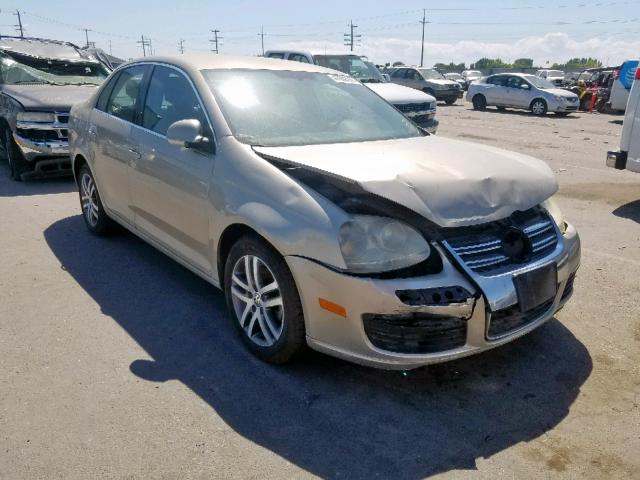 3VWRT81K16M682483 - 2006 VOLKSWAGEN JETTA TDI BEIGE photo 1