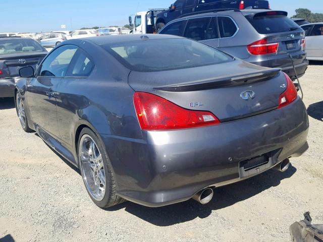 JN1CV6EK4CM420114 - 2012 INFINITI G37 GRAY photo 3