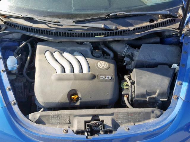 3VWCK31CX5M405642 - 2005 VOLKSWAGEN NEW BEETLE Blau Foto 7