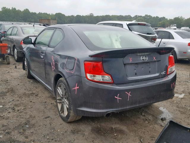 JTKJF5C79C3038749 - 2012 TOYOTA SCION TC ნაცრისფერი ფოტო 3