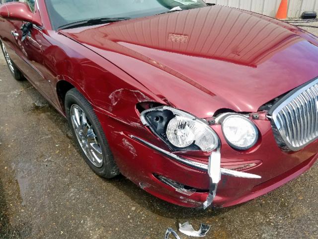 2G4WD582491268564 - 2009 BUICK LACROSSE C MAROON photo 9