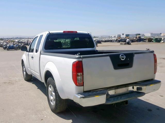 1N6BD06T76C473610 - 2006 NISSAN FRONTIER K WHITE photo 3