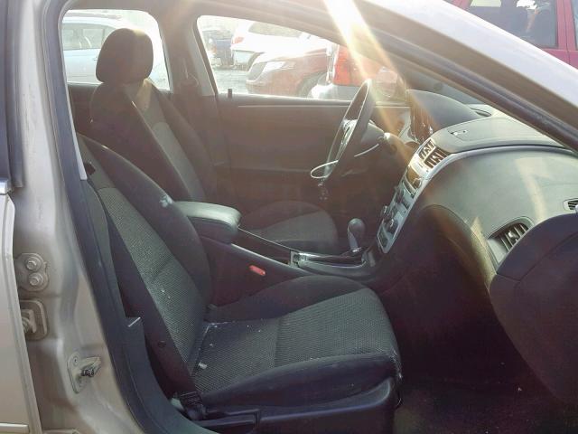 1G1ZH57B99F145822 - 2009 CHEVROLET MALIBU 1LT 金色 照片 5