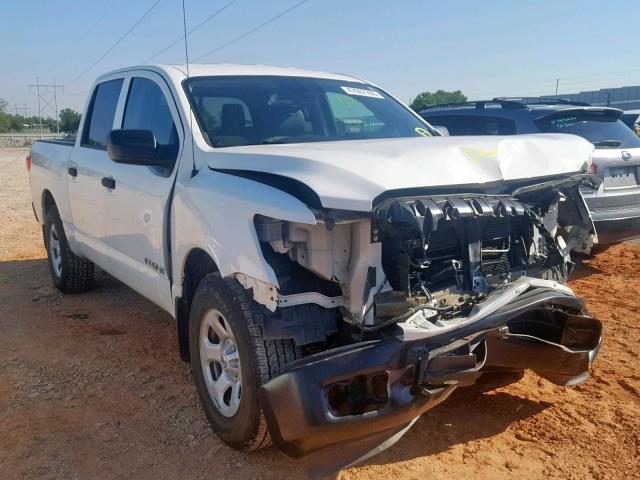 1N6AA1EK7HN515235 - 2017 NISSAN TITAN S WHITE photo 1