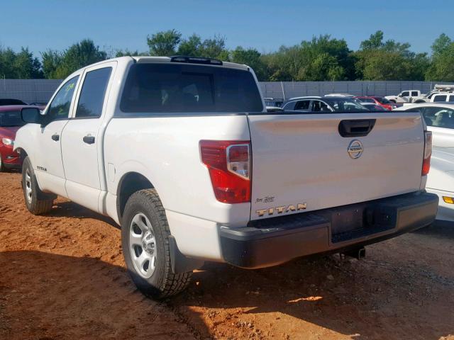 1N6AA1EK7HN515235 - 2017 NISSAN TITAN S WHITE photo 3