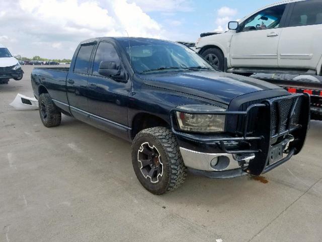 3D7KR28C77G716625 - 2007 DODGE RAM 2500 S შავი ფოტო 1