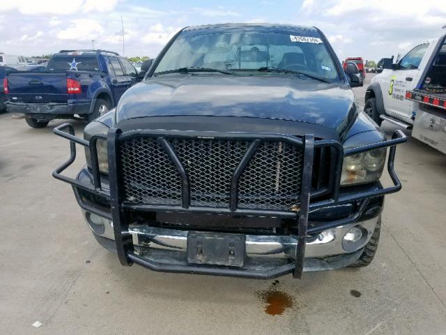 3D7KR28C77G716625 - 2007 DODGE RAM 2500 S შავი ფოტო 9
