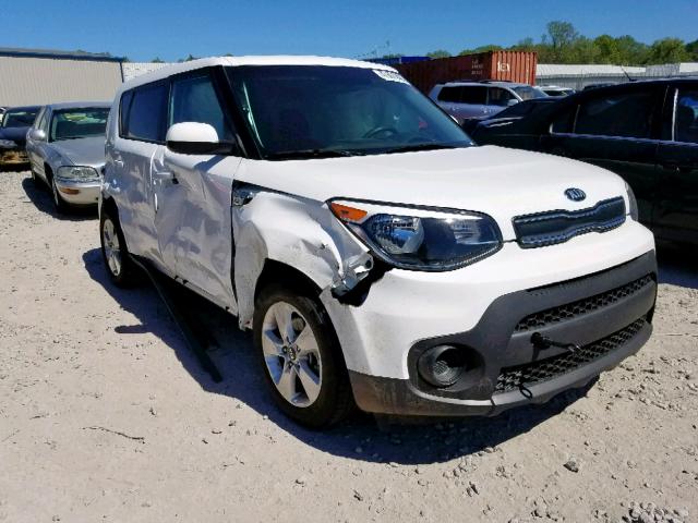 KNDJN2A20J7898481 - 2018 KIA SOUL WHITE photo 1