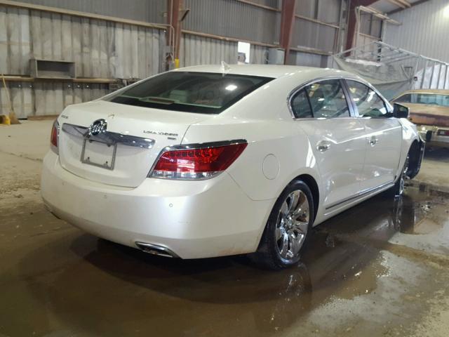 1G4GE5ED1BF396945 - 2011 BUICK LACROSSE C WHITE photo 4