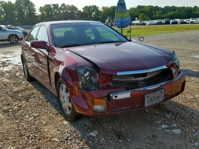 1G6DP577X60124222 - 2006 CADILLAC CTS HI FEA MAROON photo 1