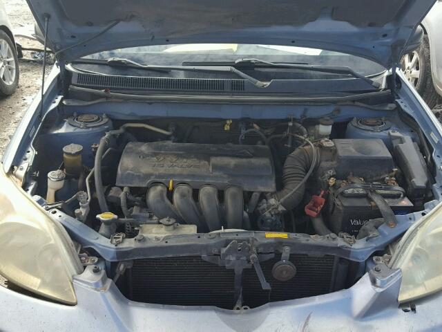 2T1KR32E33C051446 - 2003 TOYOTA COROLLA MA BLUE photo 7