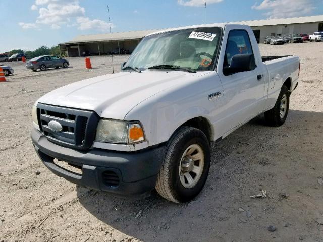 1FTYR10D68PA55699 - 2008 FORD RANGER WHITE photo 2