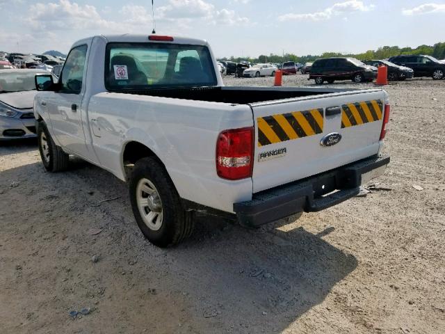 1FTYR10D68PA55699 - 2008 FORD RANGER WHITE photo 3