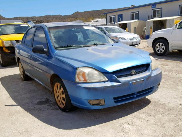 KNADC125036269766 - 2003 KIA RIO BLUE photo 1