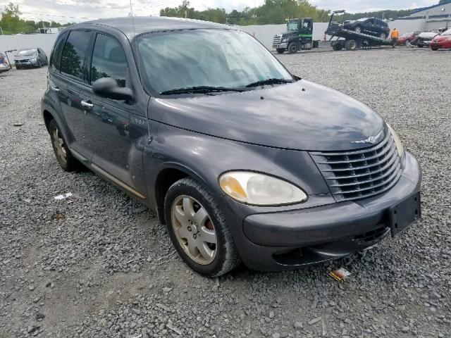 3C4FY48B84T348637 - 2004 CHRYSLER PT CRUISER GRAY photo 1