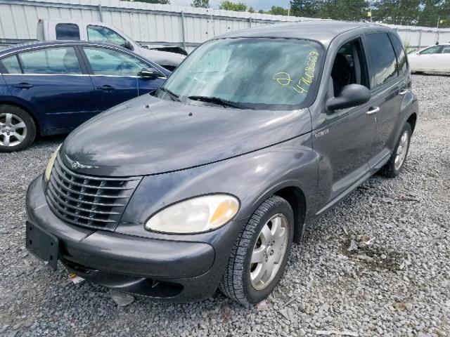 3C4FY48B84T348637 - 2004 CHRYSLER PT CRUISER GRAY photo 2