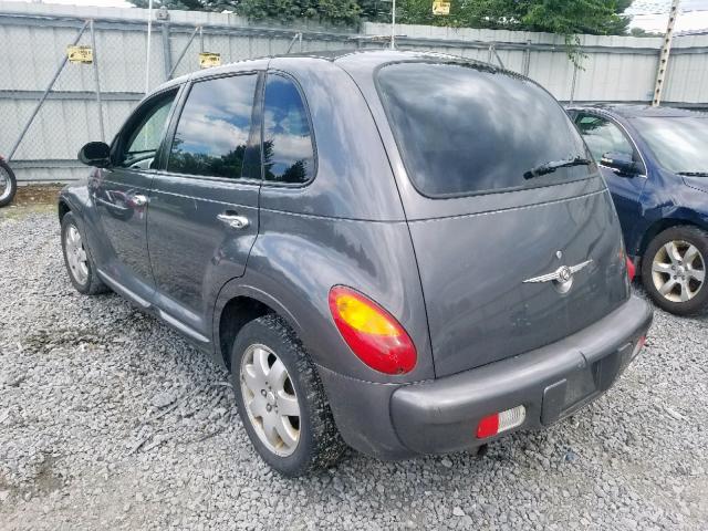 3C4FY48B84T348637 - 2004 CHRYSLER PT CRUISER GRAY photo 3