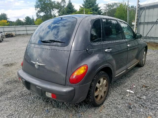 3C4FY48B84T348637 - 2004 CHRYSLER PT CRUISER GRAY photo 4