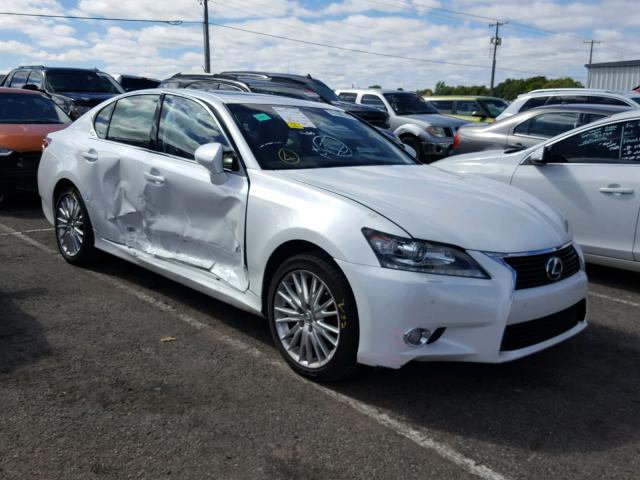 JTHCE1BL5D5015189 - 2013 LEXUS GS 350 WHITE photo 1