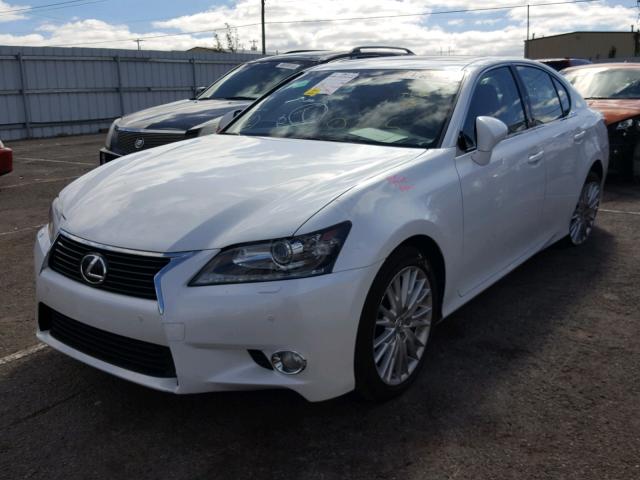 JTHCE1BL5D5015189 - 2013 LEXUS GS 350 WHITE photo 2