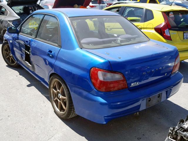 JF1GD29623G507389 - 2003 SUBARU IMPREZA WR BLUE photo 3