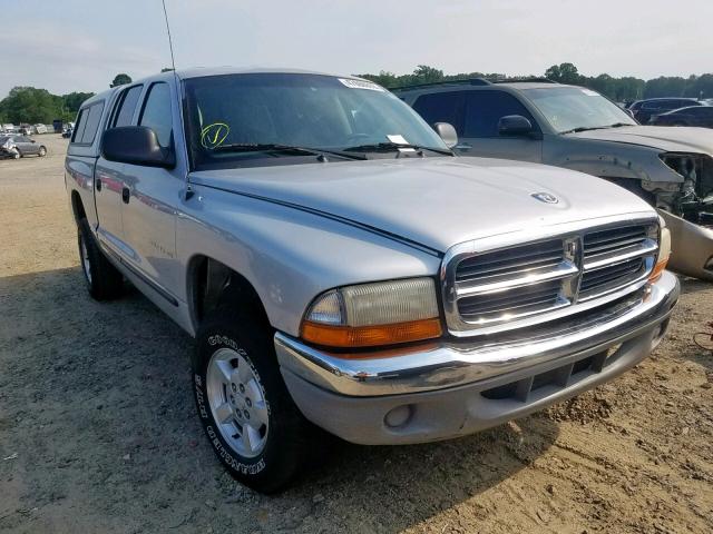 1B7GG2AN41S135228 - 2001 DODGE DAKOTA QUA SILVER photo 1