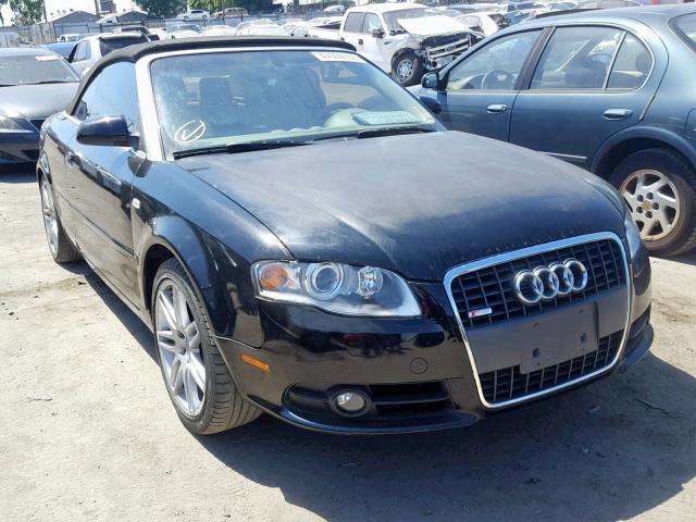 WAUAF48HX9K010487 - 2009 AUDI A4 2.0T CA BLACK photo 1