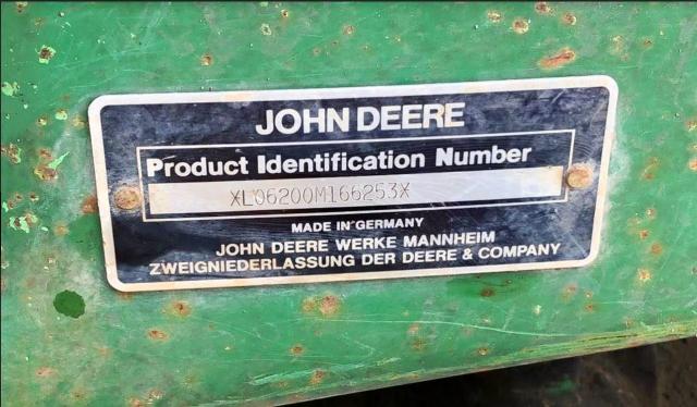 XL06200M166253X - 1996 JOHN DEERE 6200 4WD GREEN photo 10