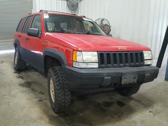 1J4GZ78Y0RC207856 - 1994 JEEP GRAND CHER RED photo 1