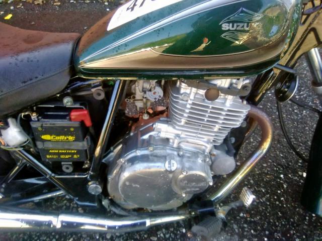 JS1NJ48A412100836 - 2001 SUZUKI GZ250 GREEN photo 7