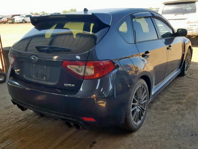 JF1GR7E61EG243489 - 2014 SUBARU IMPREZA WR GRAY photo 4