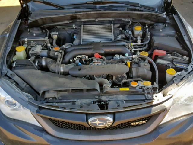 JF1GR7E61EG243489 - 2014 SUBARU IMPREZA WR GRAY photo 7