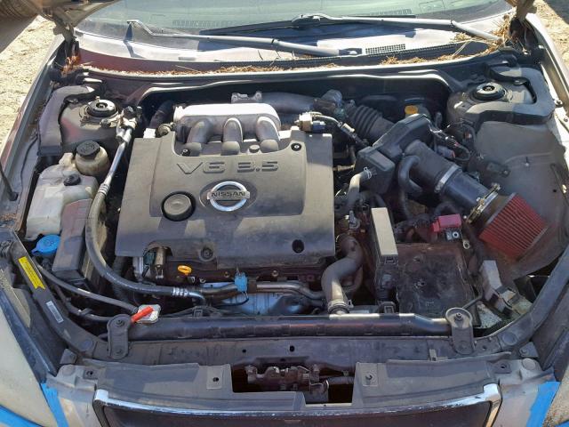 1N4BL11D44C140344 - 2004 NISSAN ALTIMA SE SILVER photo 7