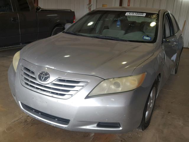 4T1BE46K67U523645 - 2007 TOYOTA CAMRY NEW SILVER photo 2