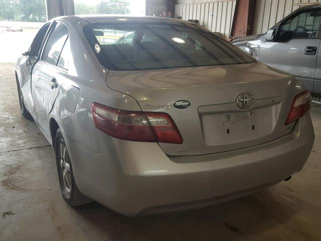 4T1BE46K67U523645 - 2007 TOYOTA CAMRY NEW SILVER photo 3