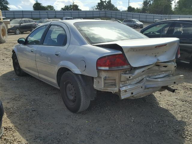 1C3EL46T93N514687 - 2003 CHRYSLER SEBRING LX SILVER photo 3