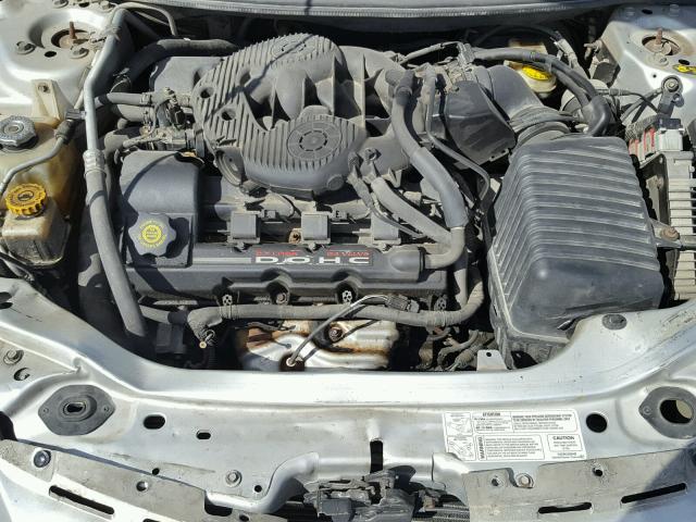 1C3EL46T93N514687 - 2003 CHRYSLER SEBRING LX SILVER photo 7