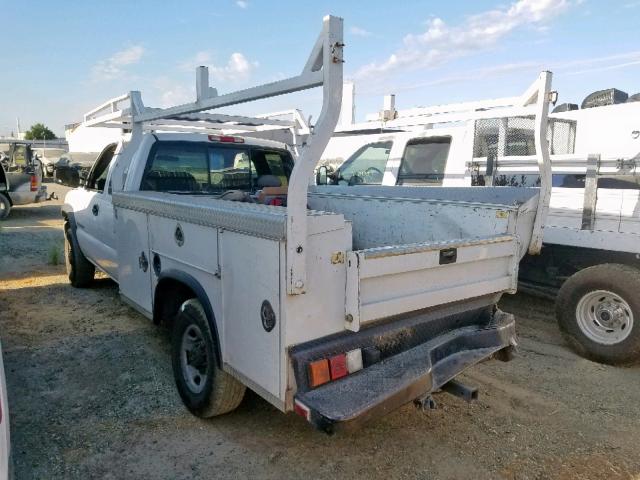 1GDHC29U37E109427 - 2007 GMC SIERRA C25 WHITE photo 3