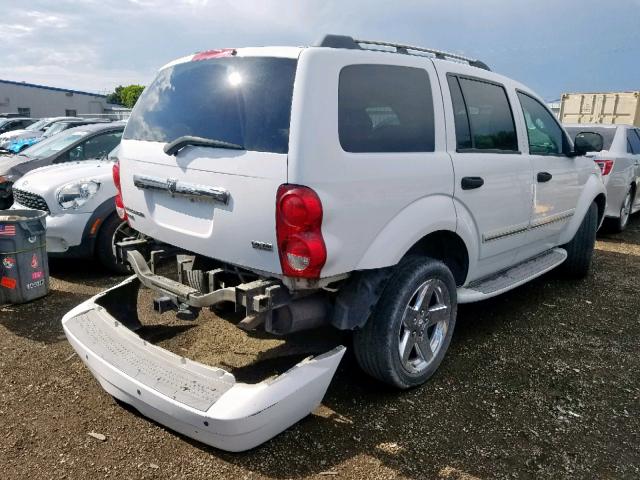 1D8HD58257F569803 - 2007 DODGE DURANGO LI WHITE photo 4