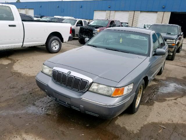 2MEFM75W1YX651055 - 2000 MERCURY GRAND MARQ GRAY photo 2